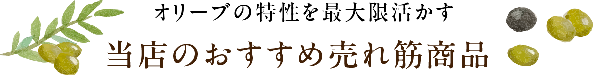当店のおすすめ売れ筋商品