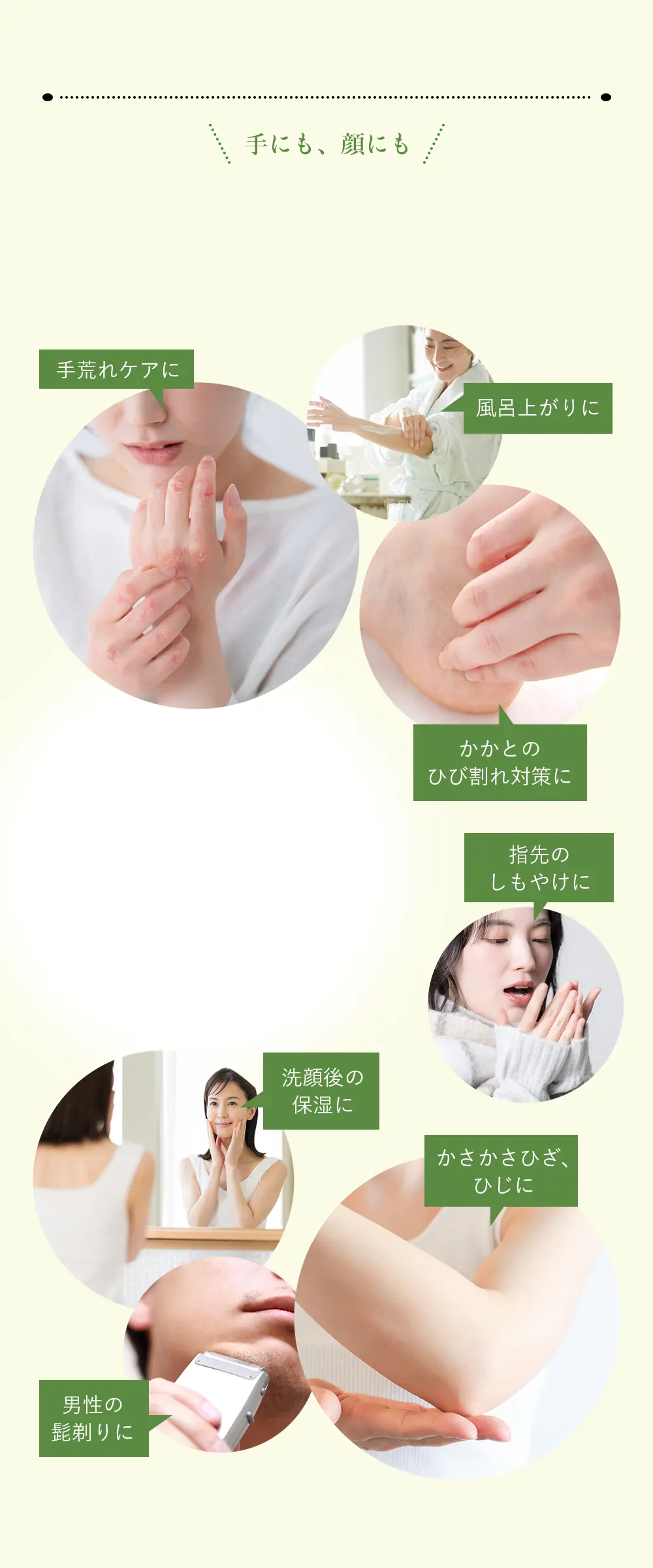 シコリーブ薬用スキンクリームの使い方